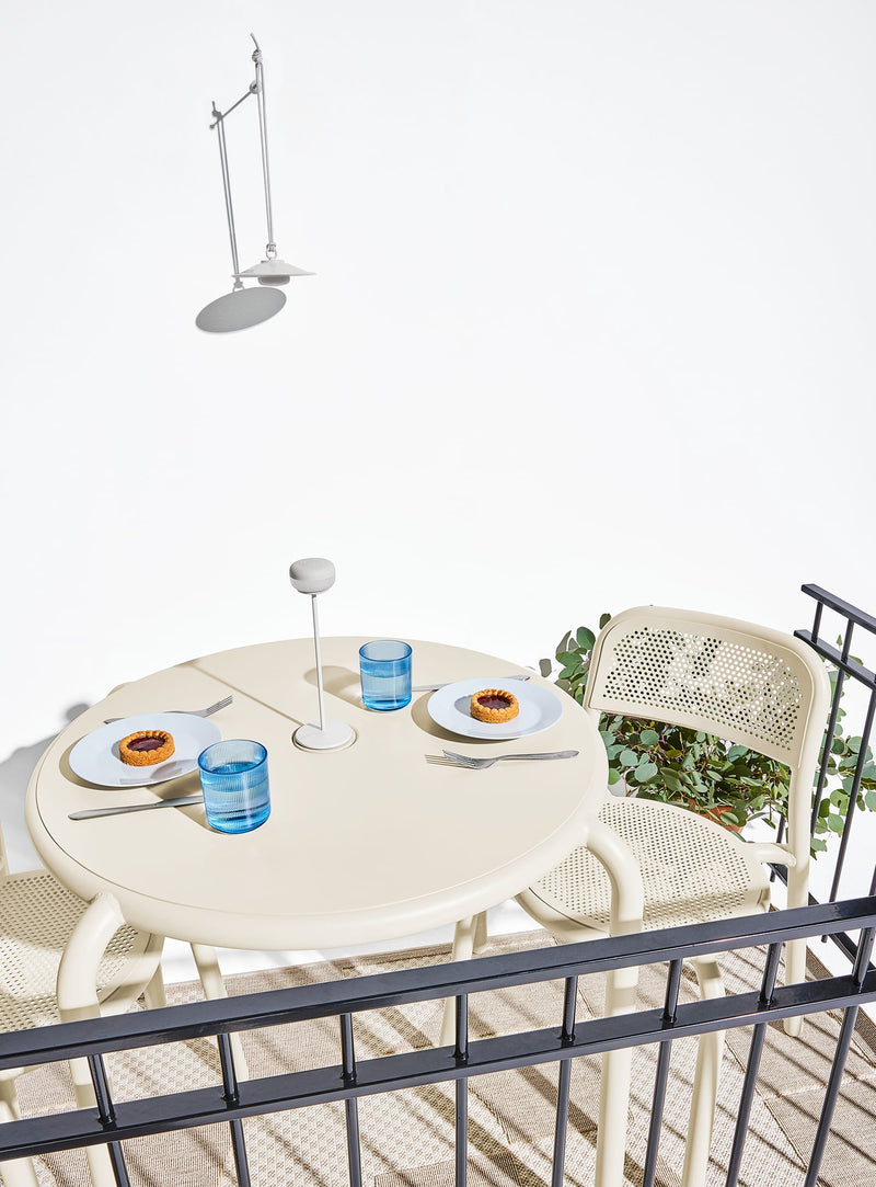 Chap-O, lampe suspendue rechargeable de Fatboy, offre jusqu&