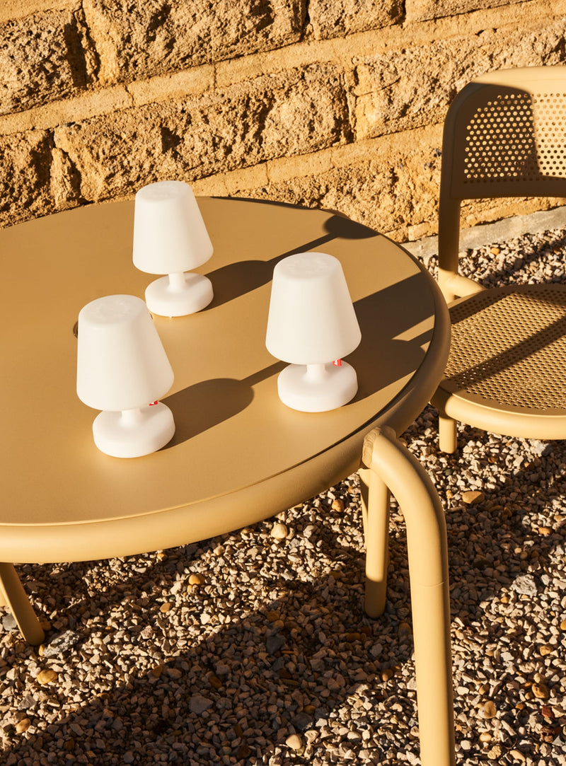 Edison the Mini Fatboy : lampes de table rechargeables par USB, avec 12 heures d&