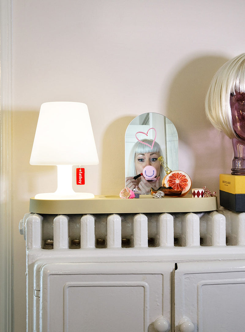 Lot de 2 lampes Edison the Petit Fatboy : éclairage LED réglable et rechargeable, parfait pour les espaces canadiens.