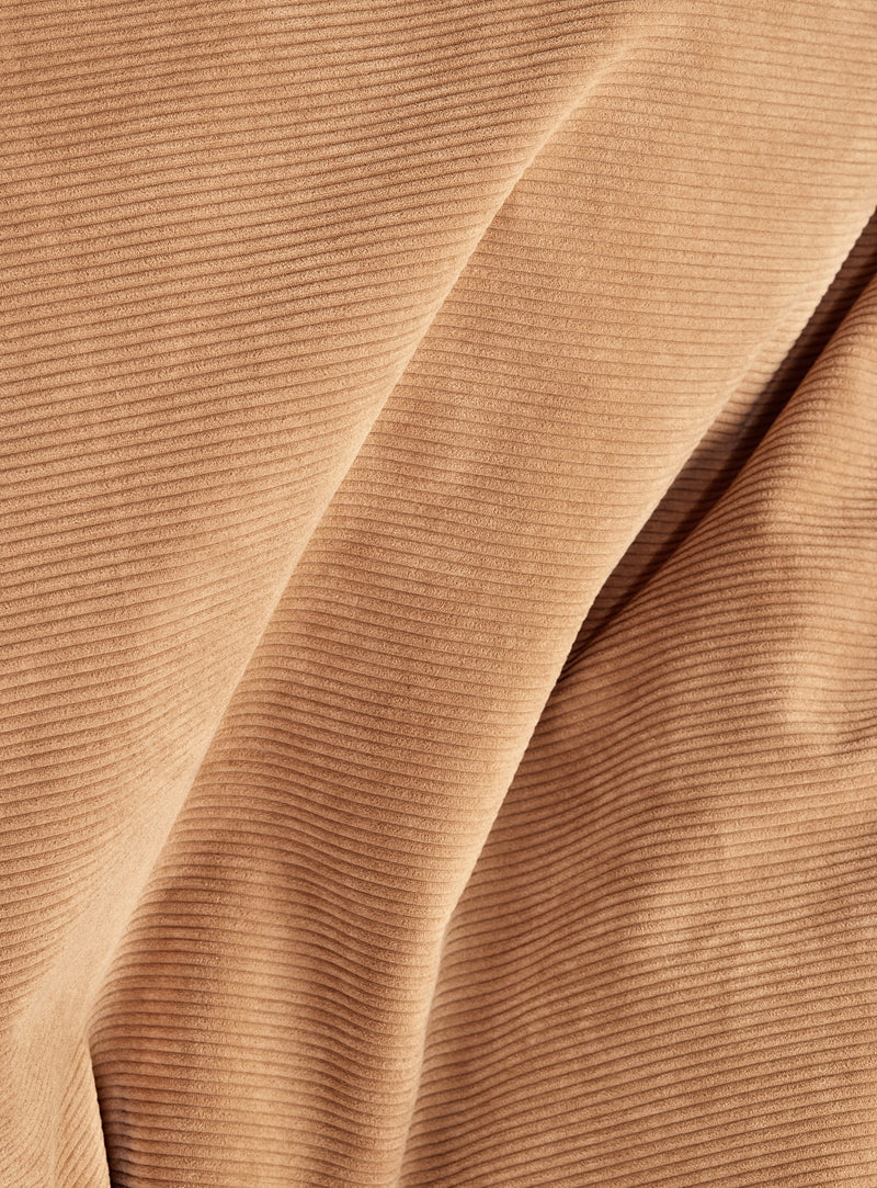 Tissu Cord recyclé teddy bear de Fatboy : doux, côtelé et durable, fabriqué en polyester recyclé, idéal pour un usage intensif en intérieur.