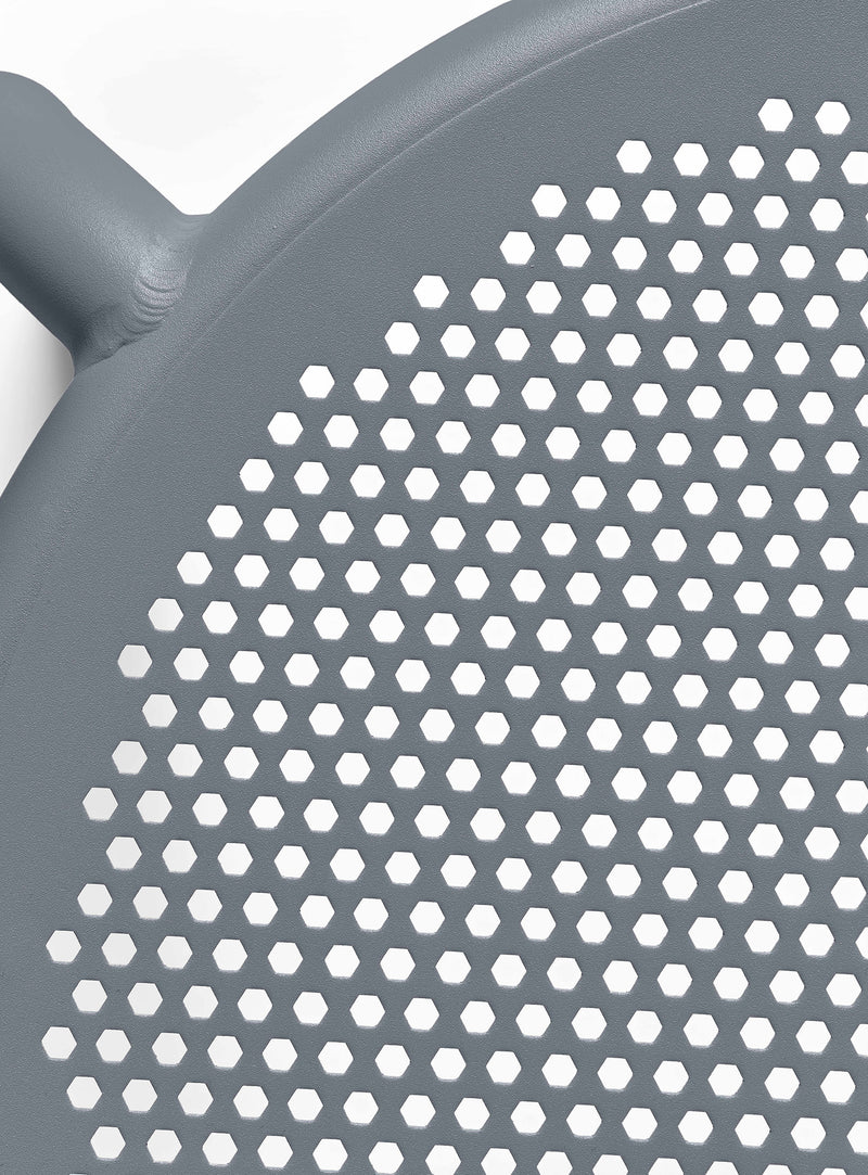 Aluminium elephant/gris pour chaise Toní de Fatboy. Certifié UL 4041 sur la sécurité des meubles d&