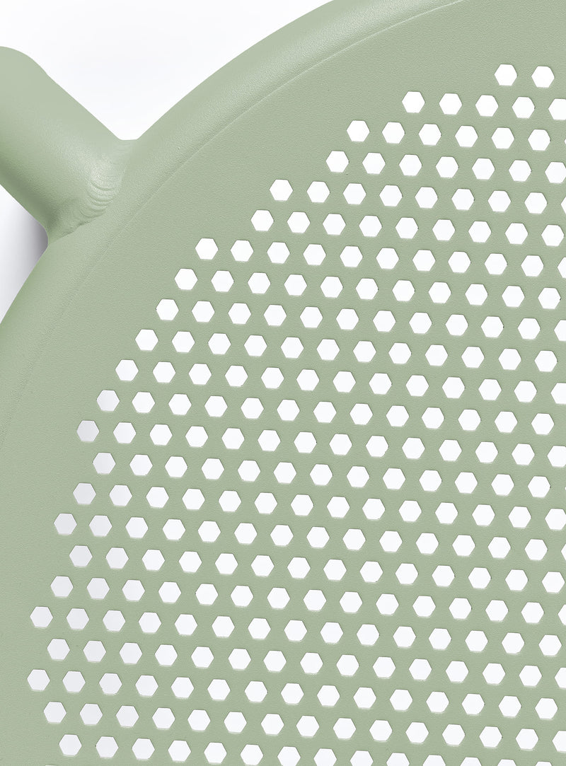 Aluminium vert pour chaise Toní de Fatboy. Certifié UL 4041 sur la sécurité des meubles d&