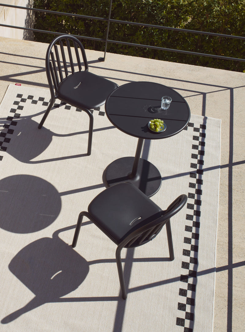 Ensemble Bistro Fred<br> 1 Table Ronde + 2 Chaises