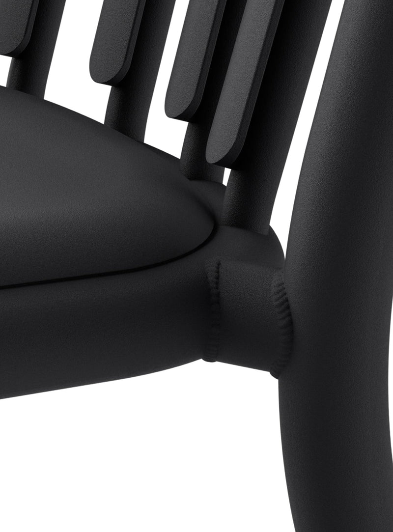 Gros plan sur la chaise d&