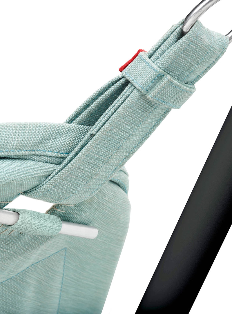 Hamac Fatboy Superb en Olefin robuste, supporte 330 lbs, parfait pour la relaxation en duo ou solo dans les espaces extérieurs au Canada.