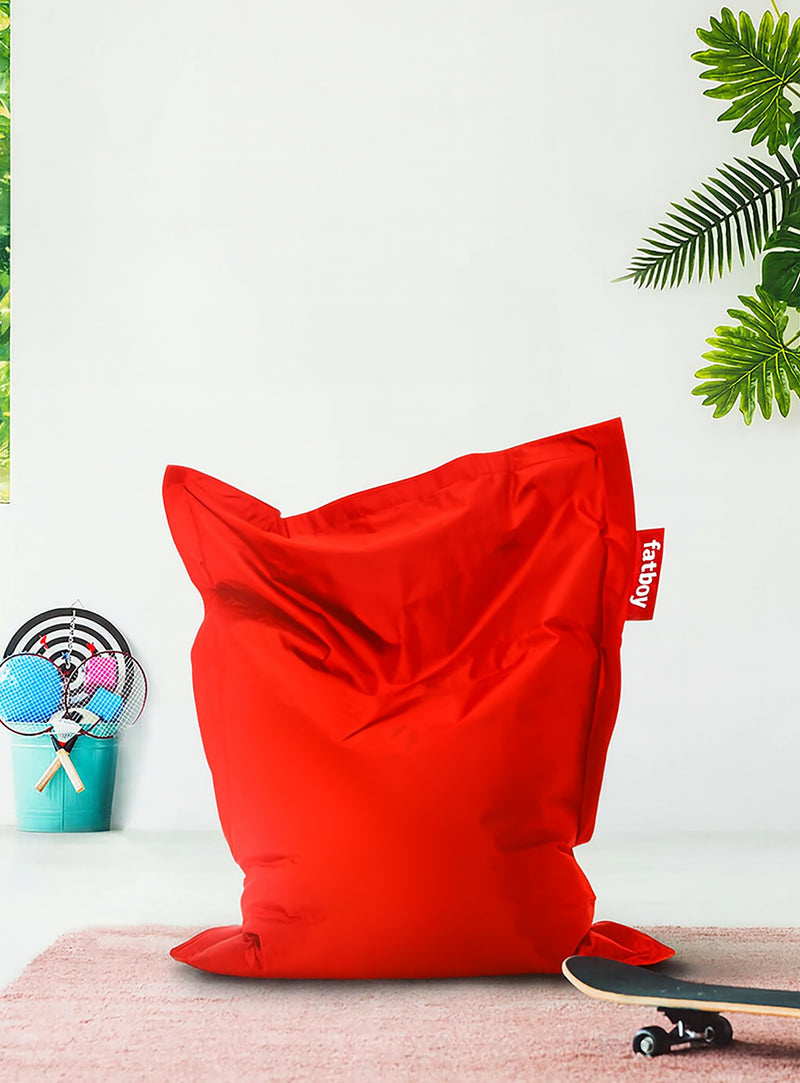 Conçu pour les enfants, le Fatboy Junior est un pouf durable et hydrofuge, idéal pour lire, jouer ou se reposer confortablement à la maison au Canada.