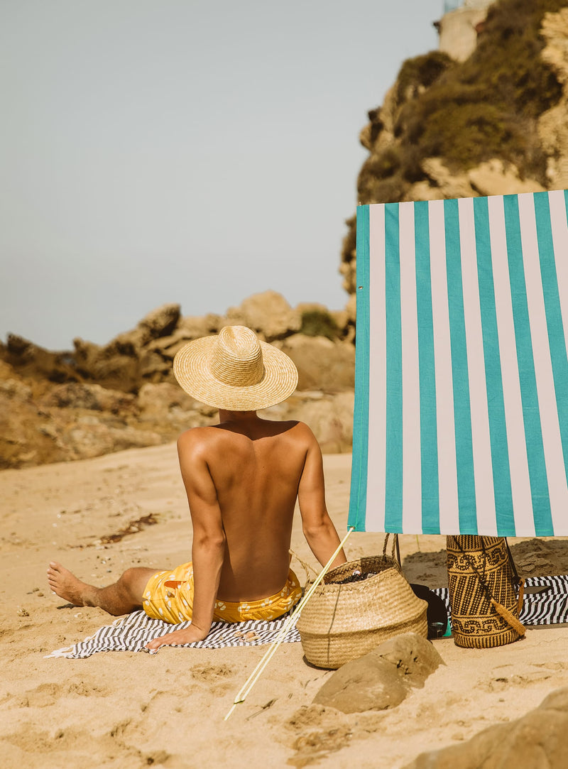 Fatboy Miasun : abri ombragé compact et chic, idéal pour des moments en plein air en toute sécurité autour du monde.