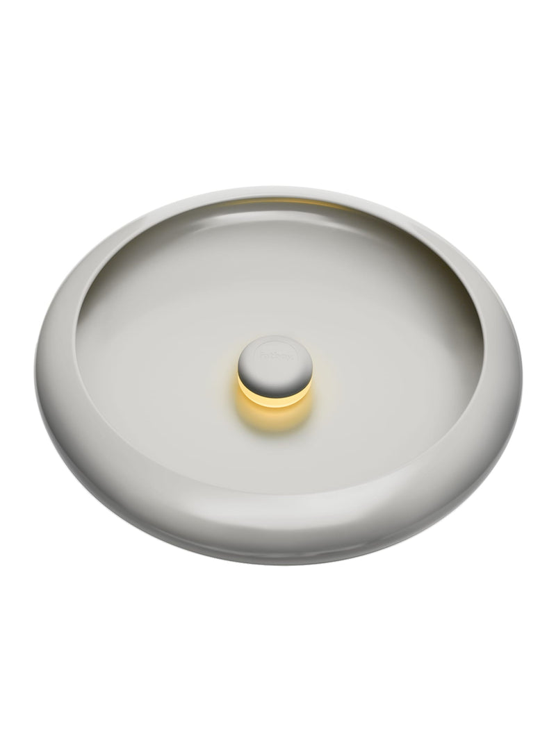 Lampe Oloha large désert de Fatboy : lampe LED magnétique rechargeable, polyvalente pour table ou mur, parfaite pour décor canadien.