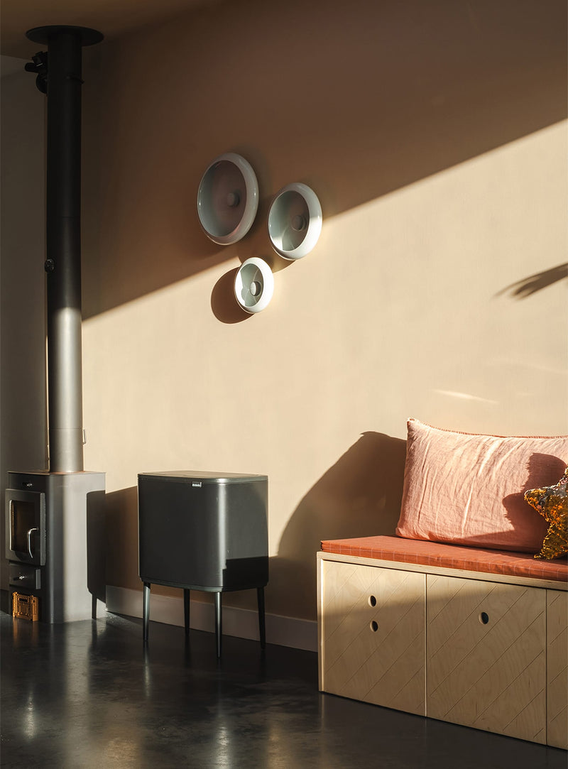 Fatboy Oloha, trio de lampes : LED rechargeables avec intensité réglable, parfaites pour murs, tables ou balcons au Canada.