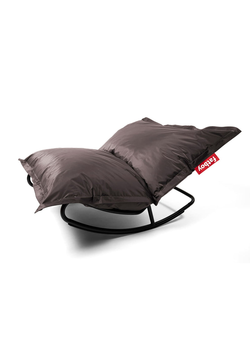 Chaise berçante Fatboy en gris foncé : pouf Original sur Rock &