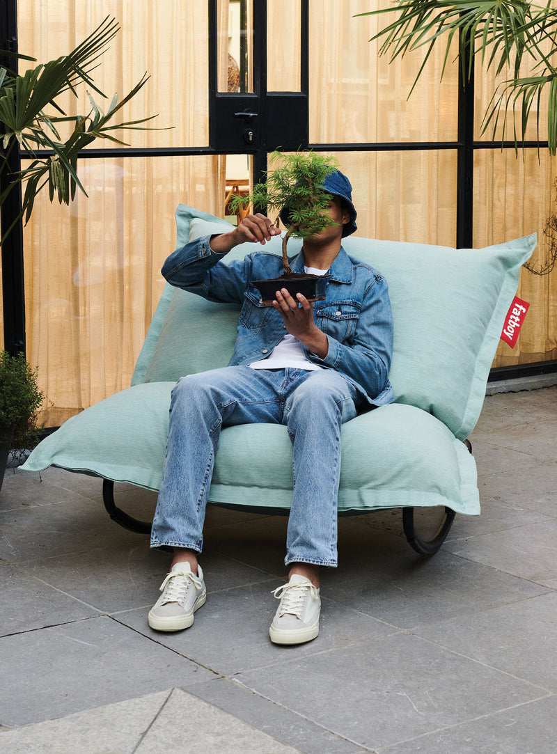 Chaise berçante Fatboy : pouf Original Olefin sur Rock &