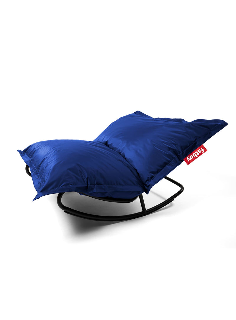 Chaise berçante Fatboy en bleu pétrole : pouf Original sur Rock &