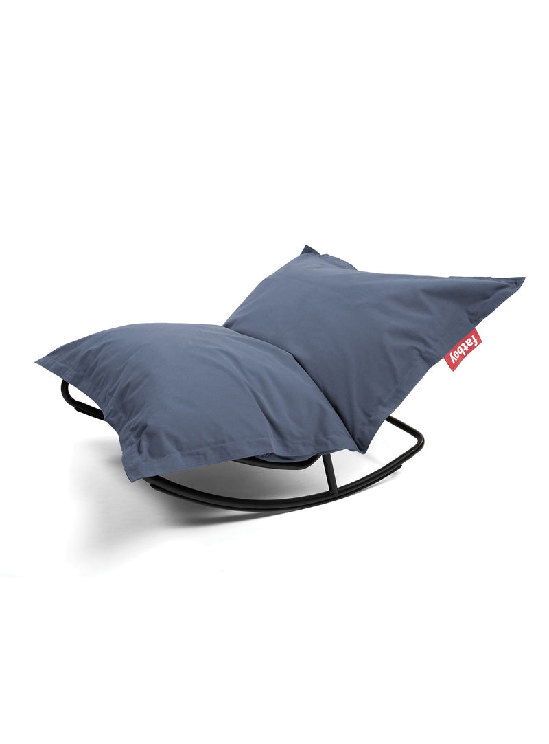 Chaise berçante Fatboy en bleu : Original Stonewashed sur Rock &