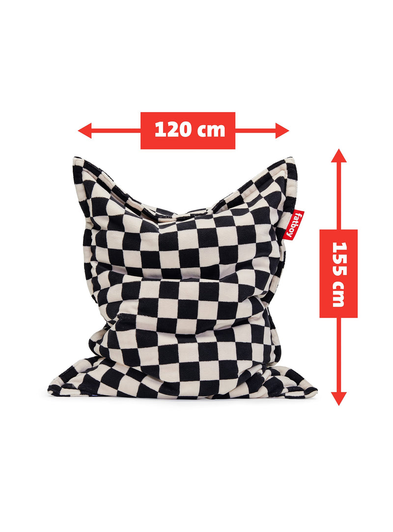 Pouf Slim Teddy Chess