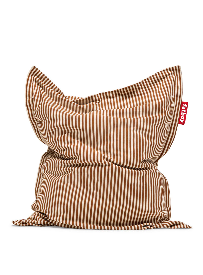 Pouf Fatboy Slim Terry en Cognac Cream, fauteuil d&