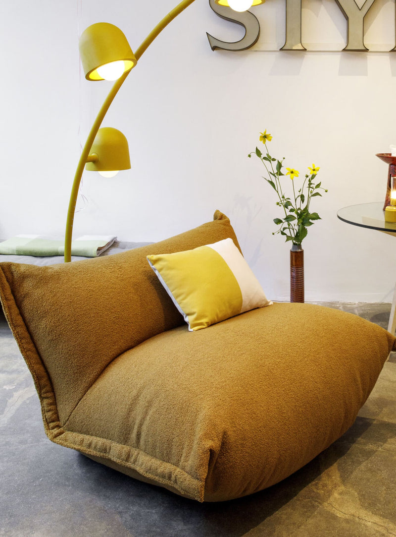 BonBaron Sherpa par Fatboy : un fauteuil lounge ultra-confortable qui évoque la douceur d’un nuage, parfait pour ajouter style et détente aux intérieurs canadiens.