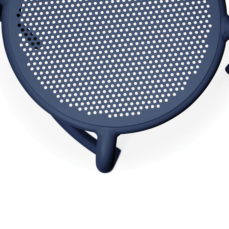 Tabouret de bar Toní Barfly : élégant et solide, complète la table Haute Bistreau, parfait pour un coin bar extérieur au Canada.