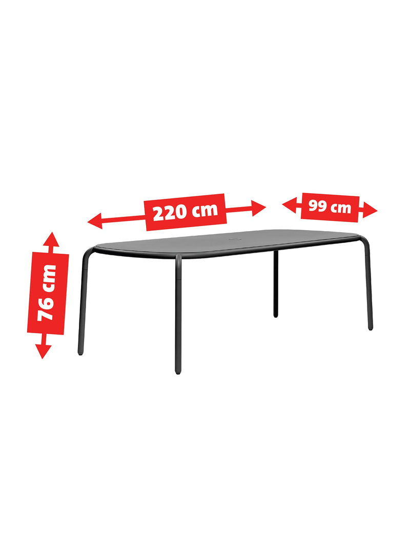 Ensemble à manger Toní Tablo<br> 1 Large Table + 8 Chaises