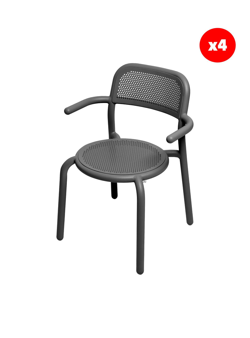 Ensemble de 4 chaises d&