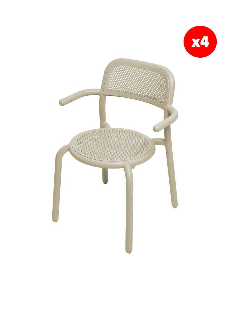 Ensemble de 4 chaises d&