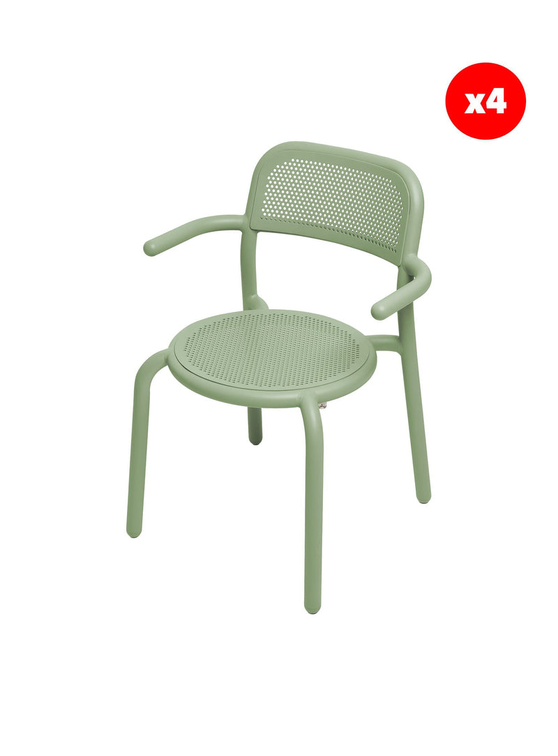 Ensemble de 4 chaises d&
