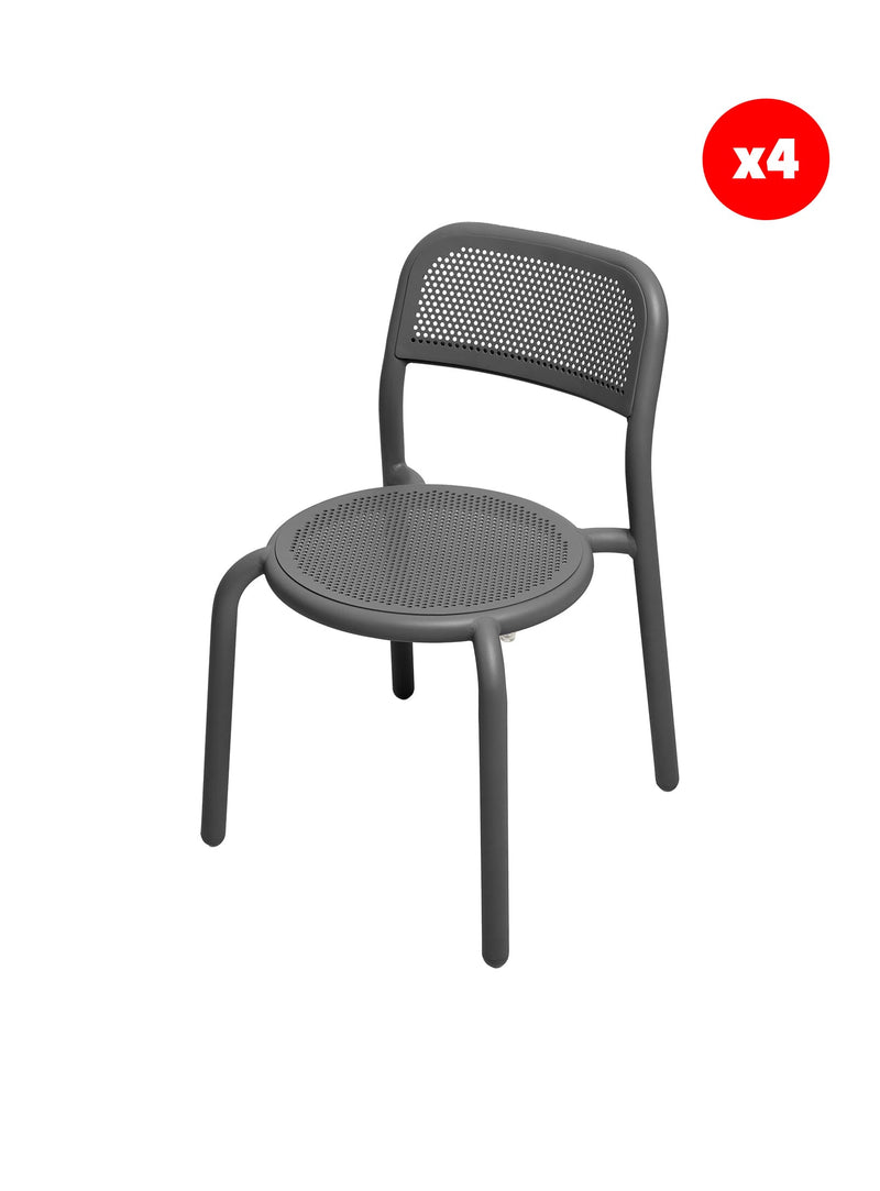 Ensemble de 4 chaises d&