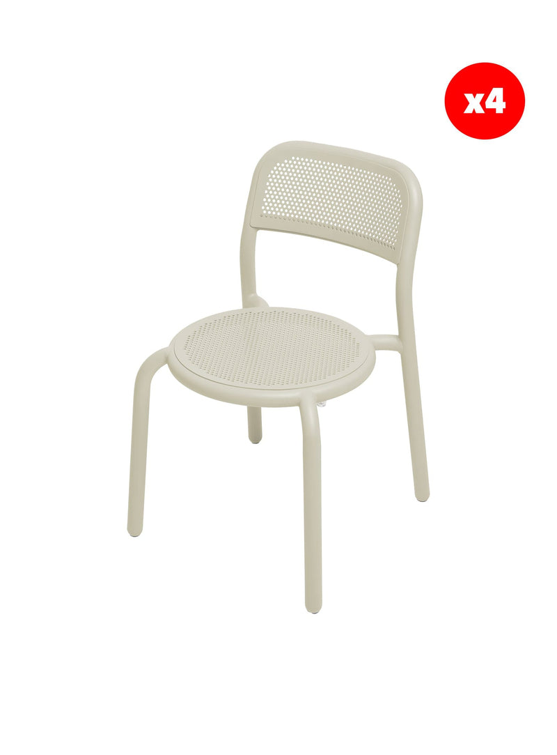 Ensemble de 4 chaises d&