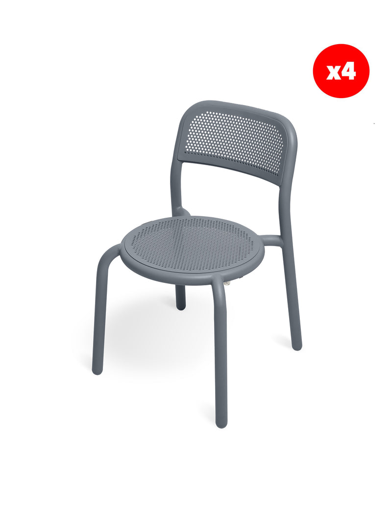 Ensemble de 4 chaises d&