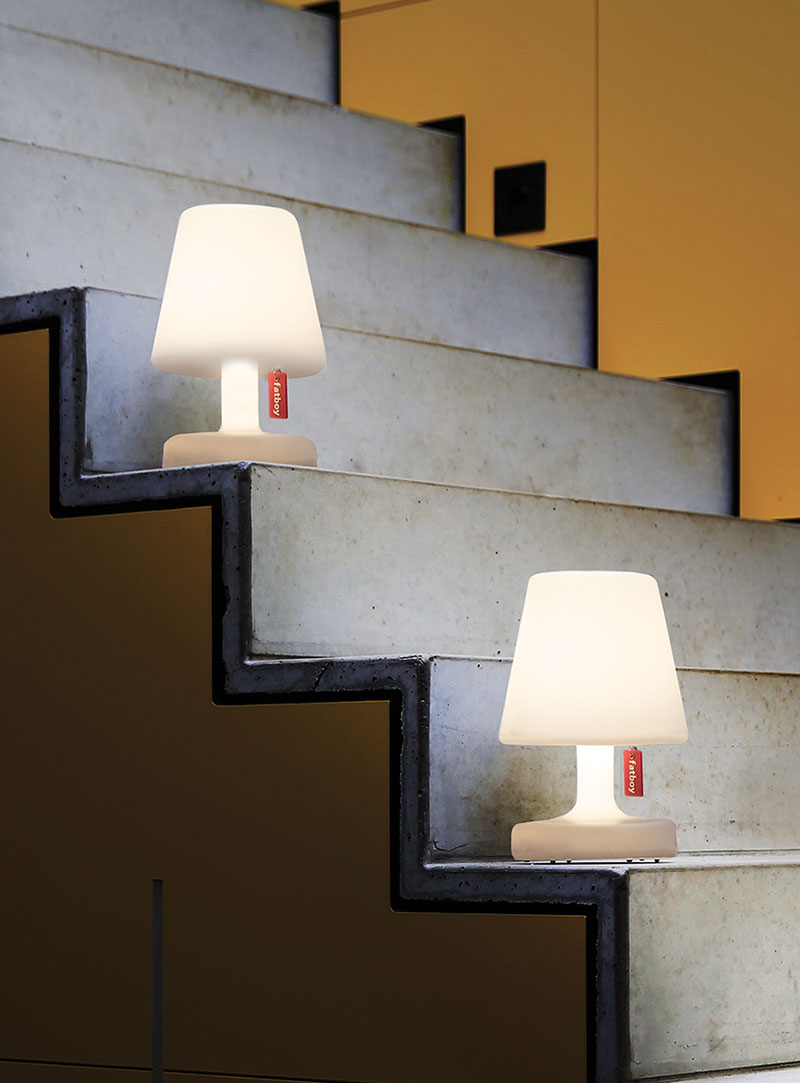 Ensemble de 2 lampes Edison the Petit Fatboy : LED sans fil, rechargeables, parfaites pour l&