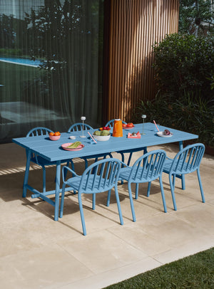 Fatboy table Fred – aluminium ultra-durable, pieds pliants, résistante aux intempéries, idéale pour repas en plein air au Canada.