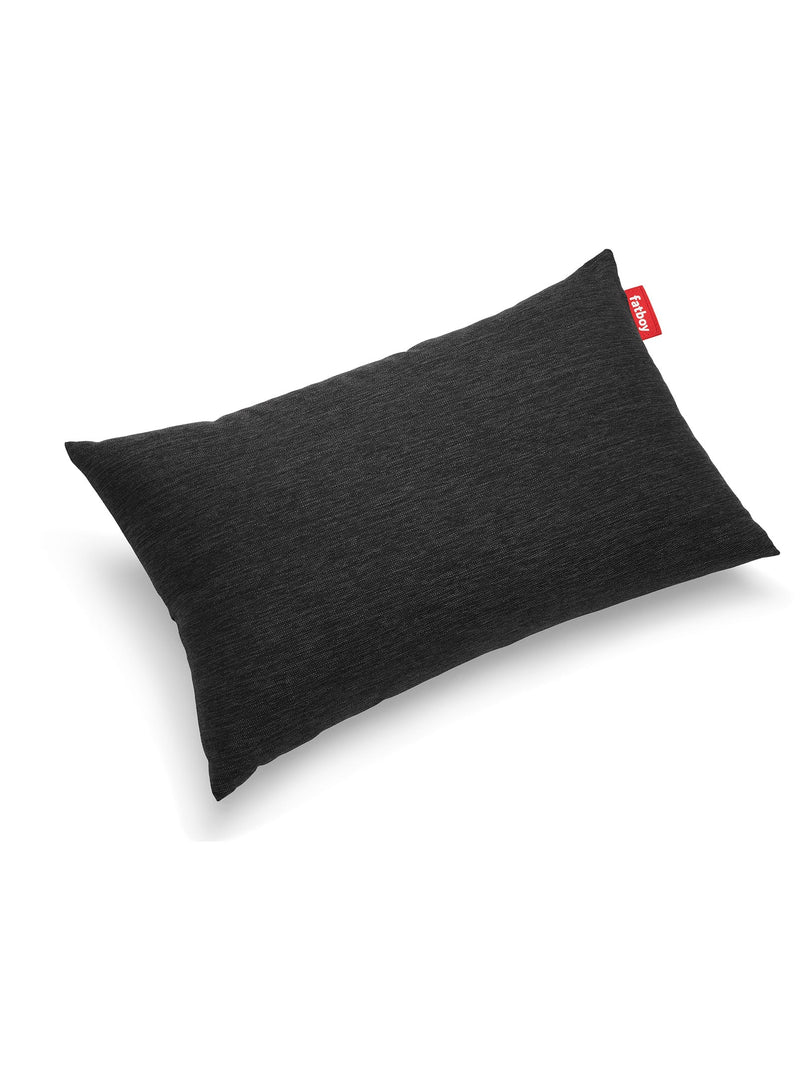 Fatboy King Pillow en gris tonitruant : coussin décoratif résistant aux UV et à l&