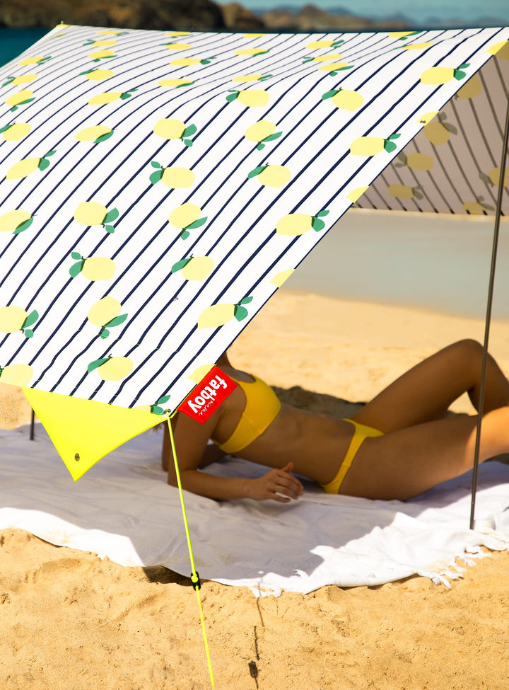 Fatboy® Miasun Tente De Plage Portable - Installation En 90 Secondes, Ultra Légère 1,2kg, Protège Toute La Famille - Biarritz