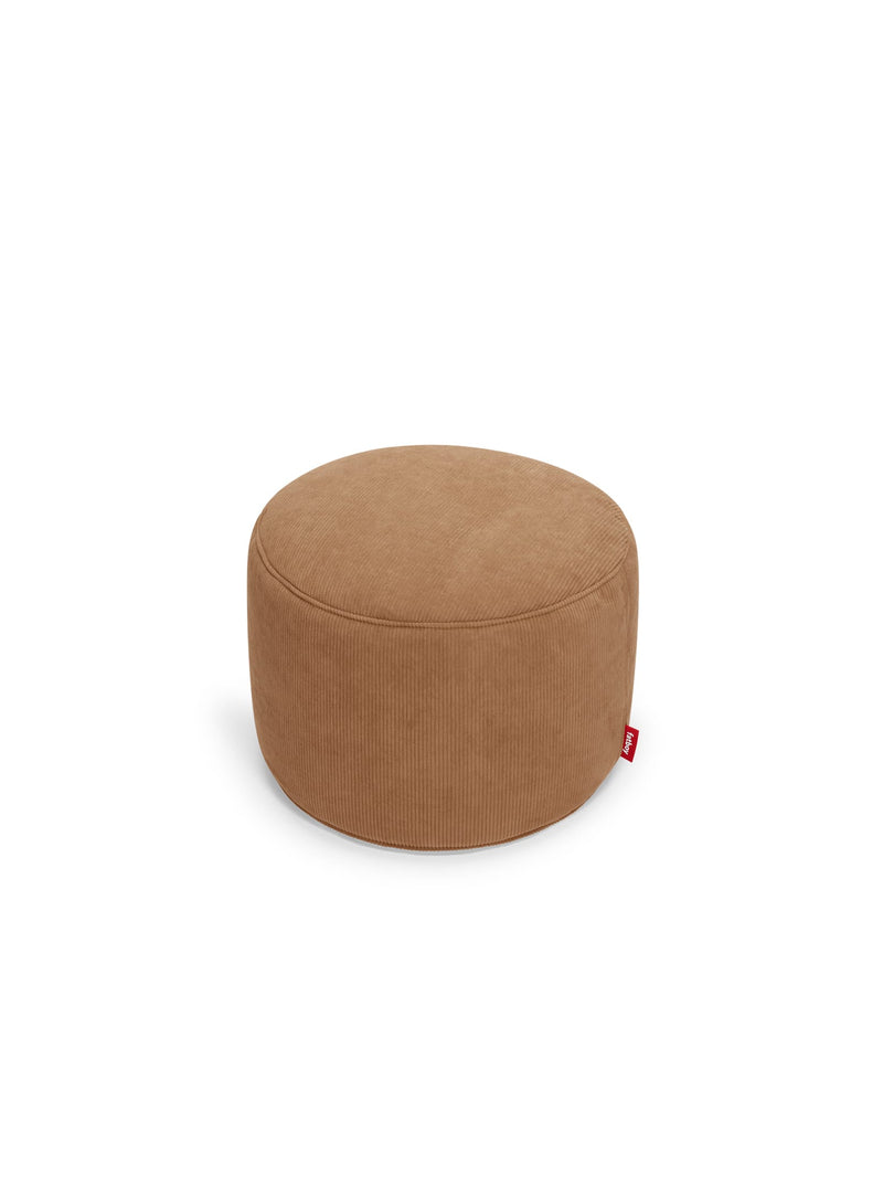 Ottoman Point Cord teddy bear de Fatboy : pouf en velours côtelé recyclé, durable et antidérapant, parfait comme repose-pieds ou table d&