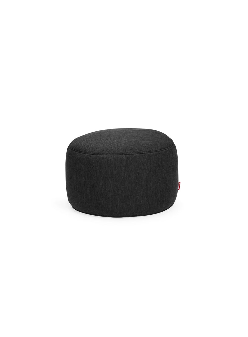 Ottoman Point Large Olefin gris tonitruant de Fatboy : pouf extérieur surdimensionné, résistant aux UV, à l&