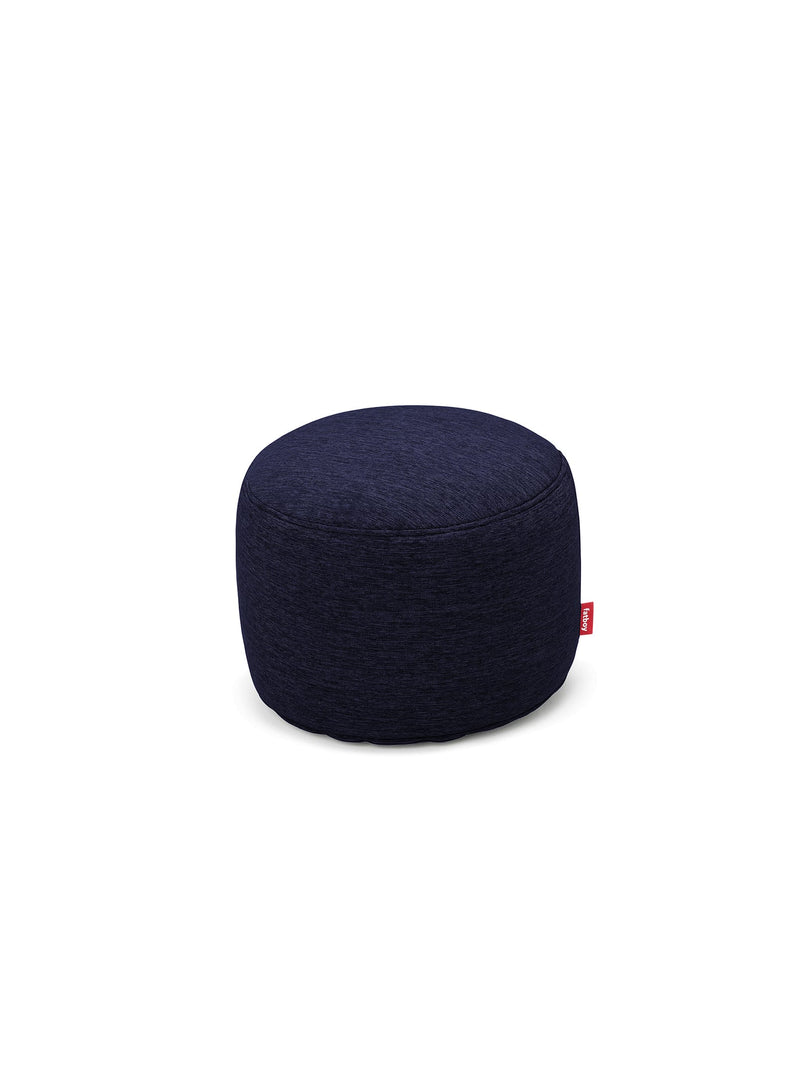 Ottoman Point Olefin bleu océan de Fatboy : pouf compact résistant aux UV et à l&