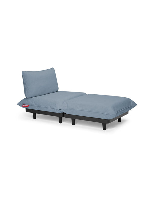 Fatboy Paletti Chaise Longue d'Extérieur, couleur Bleu Orage