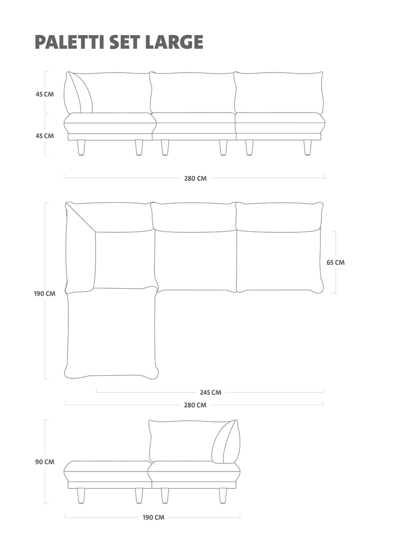 Sofa sectionnel d&