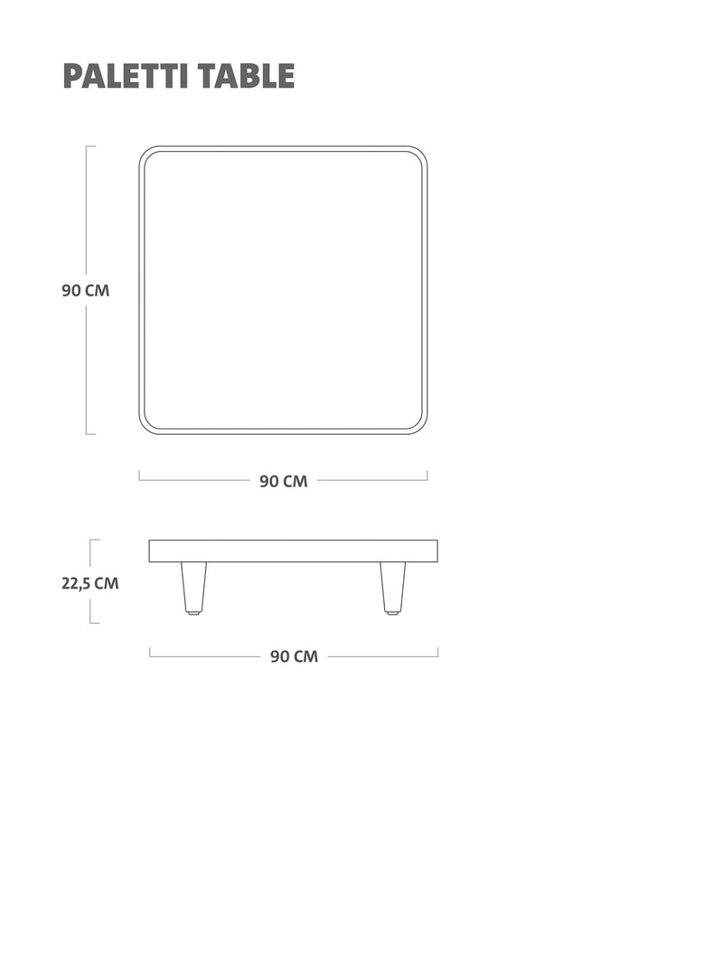 Table à café Paletti