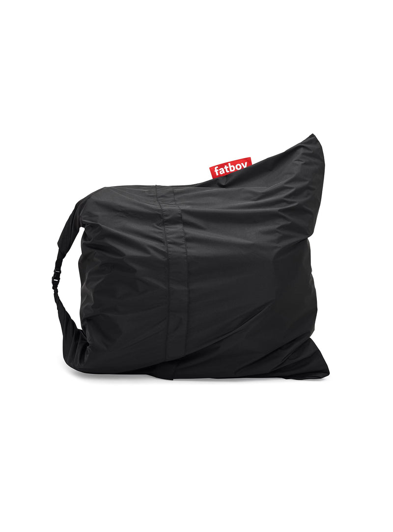 Housse Fatboy The Cover-Up avec sac de rangement, idéale pour une protection pratique et esthétique de vos poufs, été comme hiver au Canada.