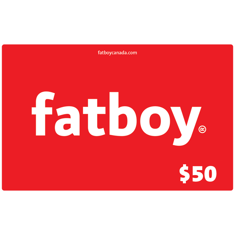 Carte-cadeau Fatboy Canada, 50$