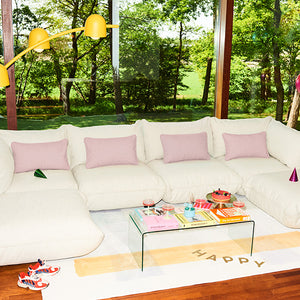 Disponible en quatre couleurs, la série Sumo Sofa de Fatboy se combine parfaitement avec la collection intérieure de Fatboy.  Choisissez votre propre combinaison de sièges d'angle, de sièges, d'accoudoirs et plus pour composer votre propre canapé Sumo.